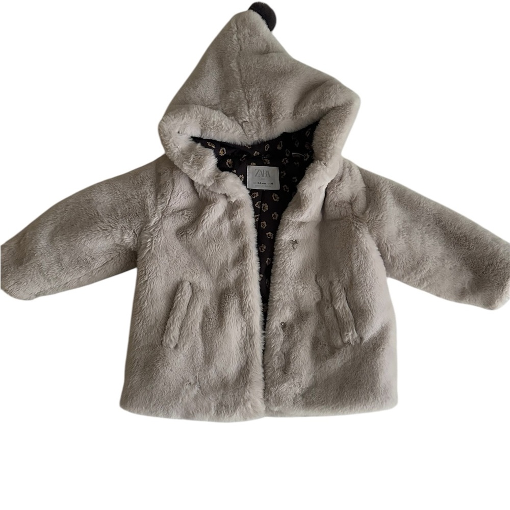 Zara Fur Coat Girls